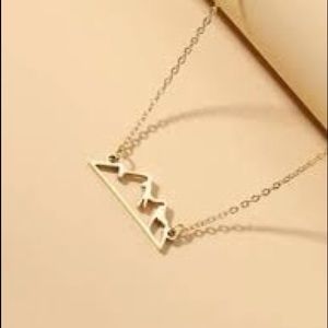 Mountain necklace